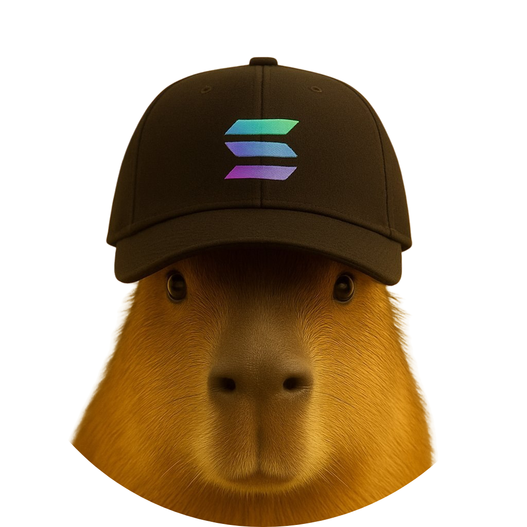 Capywifcap with Solana cap