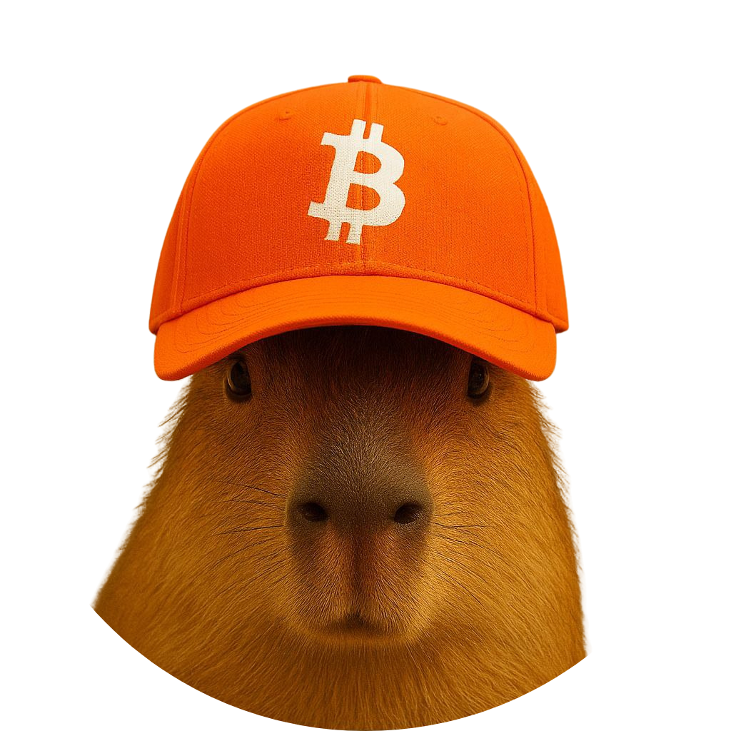 Capywifcap with Bitcoin cap
