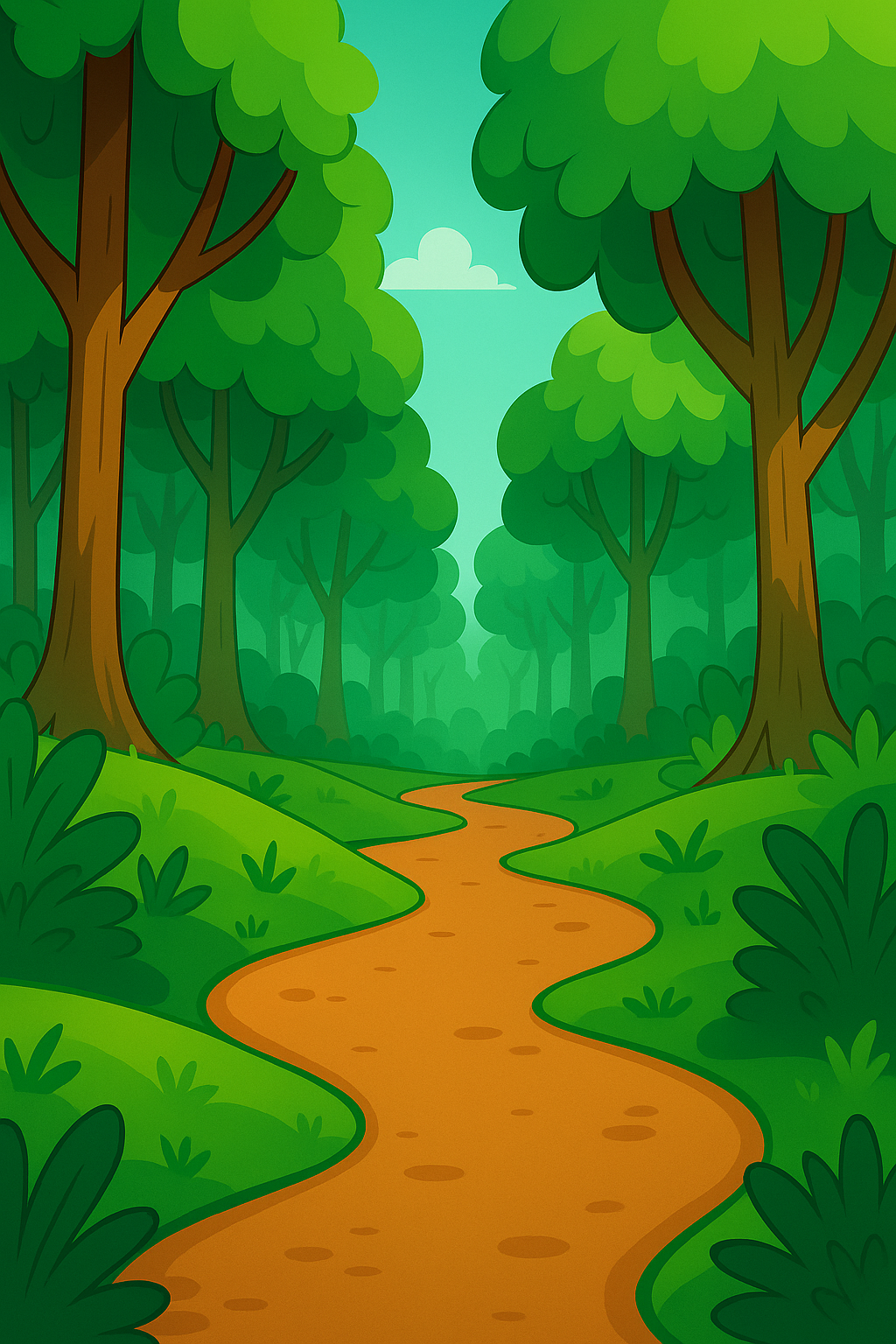 Mobile Forest Background